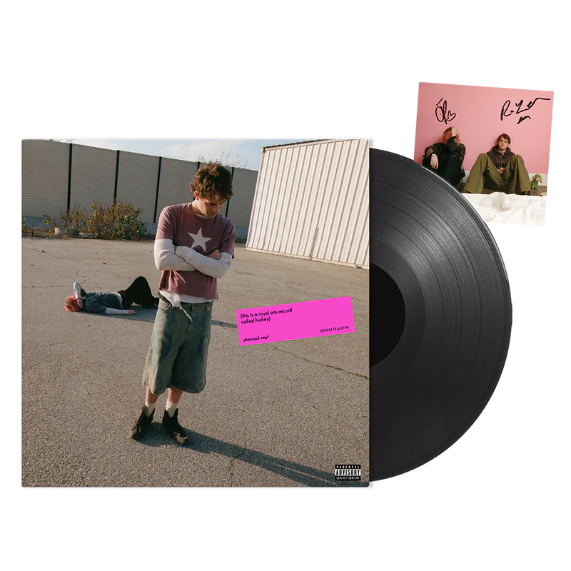 Royal Otis - Hickey (Charocal Vinyl) + Signed artcart
