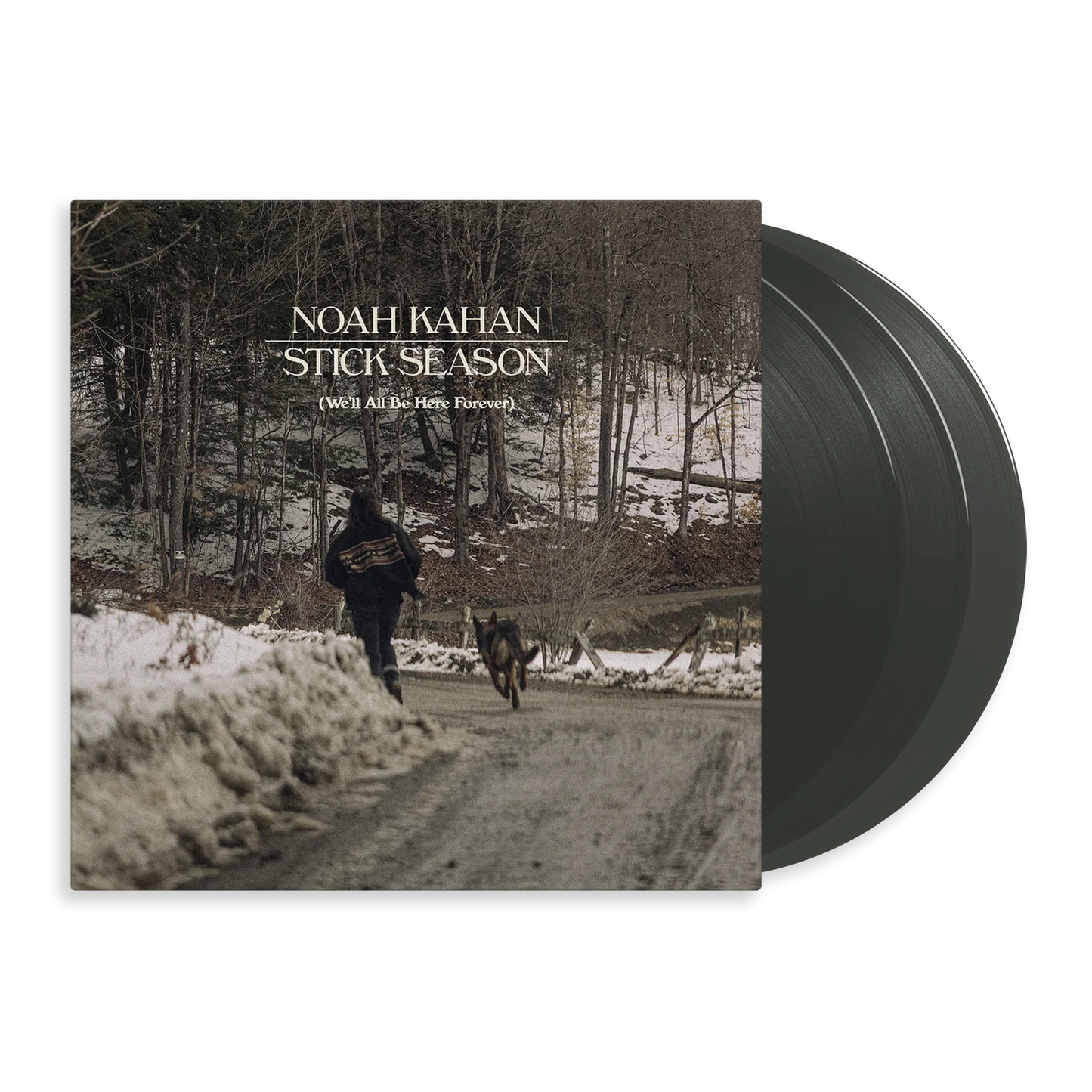 NOAH KAHAN - Stick Season -We’ll All Be Here Forever: Deluxe 'Black Ice' Vinyl 3LP