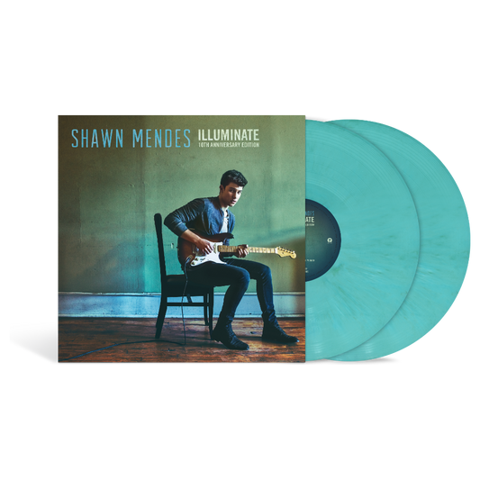 Shawn Mendes - Illuminate 10 - YR Anniversary LP (Translucent aqua vinyl)