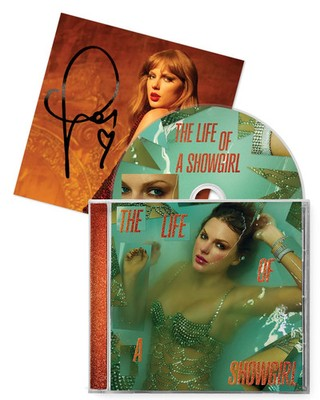 Taylor Swift - The Life of a Showgirl (CD + Hand Signed Photo ) NO. 3