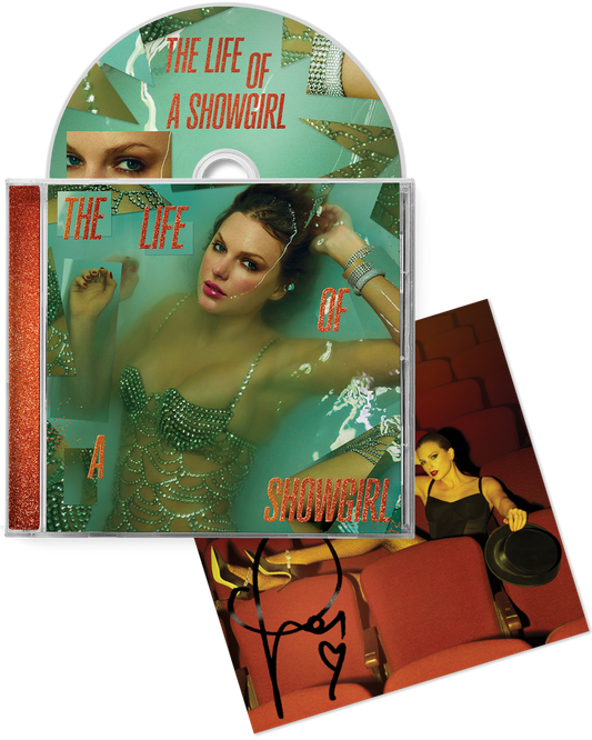 Taylor Swift - The Life of a Showgirl (CD + Hand Signed Photo ) NO. 4