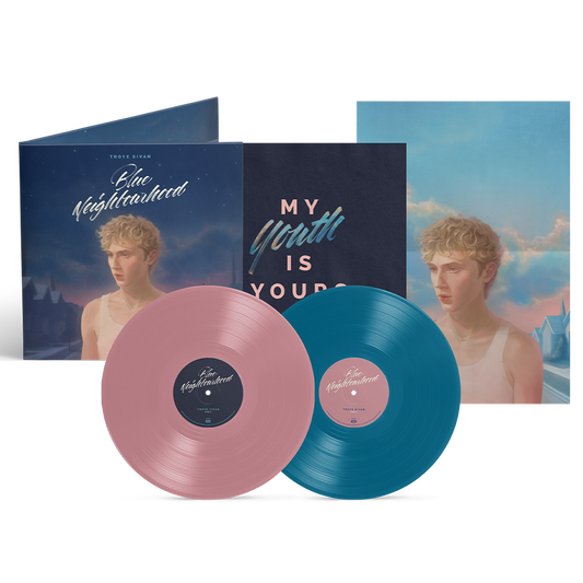 Troy Sivan - Blue Neighbourhood - Ten Years On (Blush Pink & Aqua Blue Vinyl )