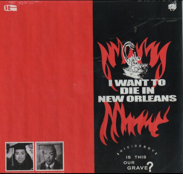 $UICIDEBOY$ - I WANT TO DIE IN NEW ORLEANS (RED/BLACK VINYL)