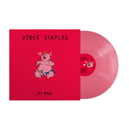 VINCE STEPALE -  CRY BABY (BABY PINK VINYL)