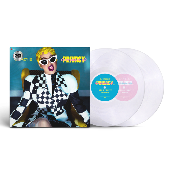 Cardi B - Invasion of Privacy (2lp) - Limited Clear Vinyl edition