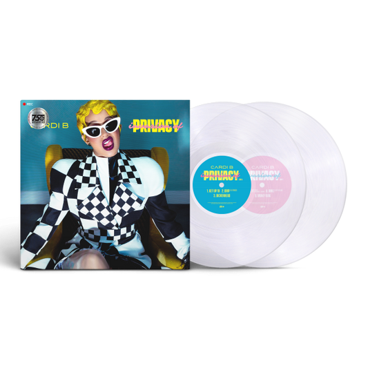 Cardi B - Invasion of Privacy (2lp) - Limited Clear Vinyl edition