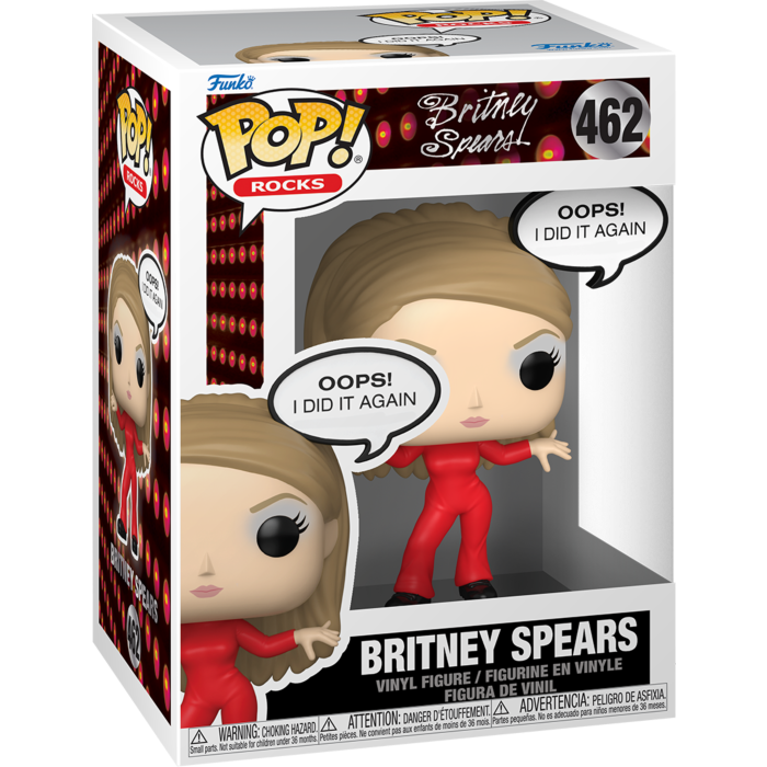 Britney Spears - 'Oops, I Did it Again' Funko Pop!