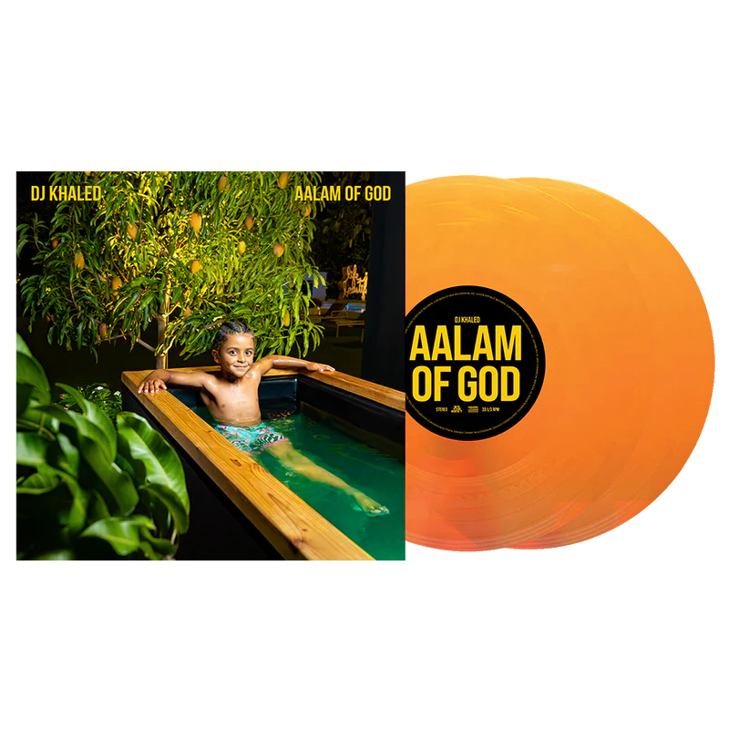 DJ Khaled - Aalam of God Signed Vinyl 2LP