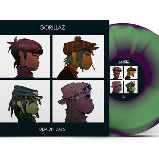 Gorillaz - Demon Days (Limited 180g Half-Speed Mastered Green, Purple & Red Vinyl)