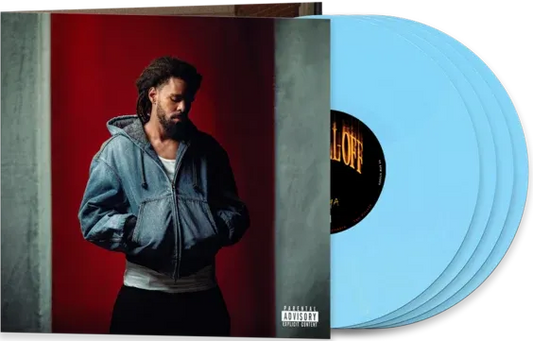 J. Cole - The Fall-Off Vinyl (4LP)  - BLUE VINYL