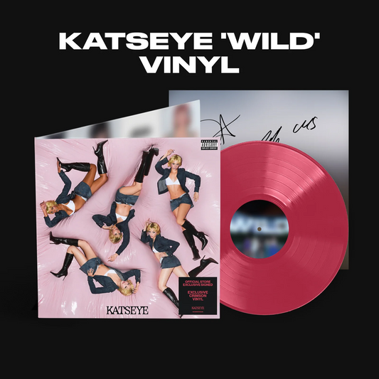 Katseye - WILD (Limited Red Vinyl) - Signed!