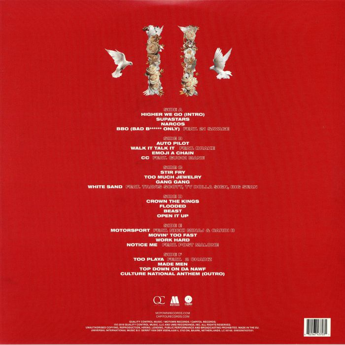 Migos - Culture II (3lp)