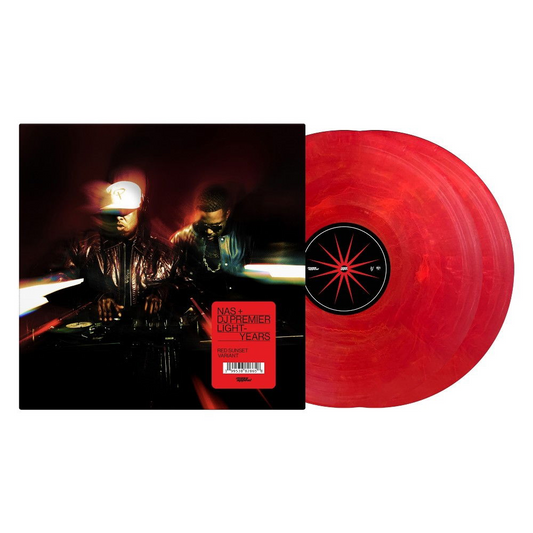 NAS + DJ PREMIER - Light Years (Limited Sunset Red 2LP)