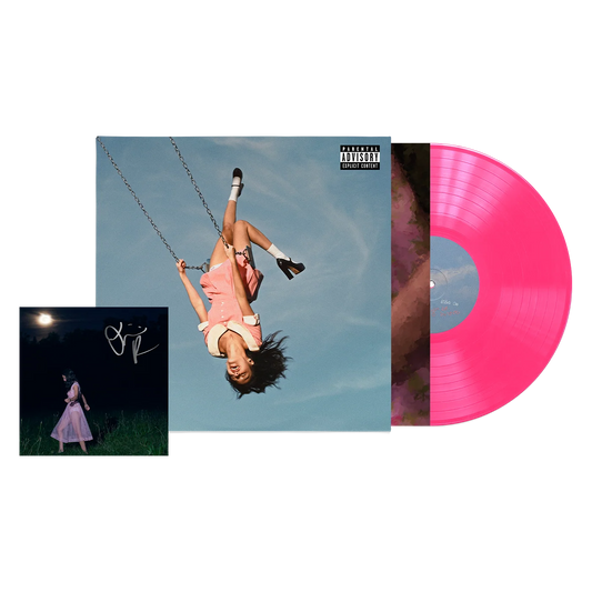 Olivia Rodrigo - You seem pretty sad for a girl so in love (Sticky sweet hot pink vinyl) + Signed art card