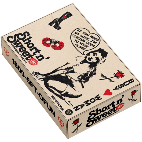 Sabrina Carpenter - Short n' sweet playing cards