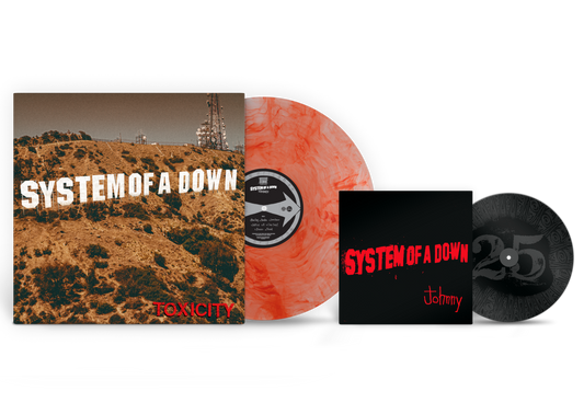 System of a Down - Toxicity (Anniversary Edition with Bonus 7" Poster Colored Vinyl Red Marble)