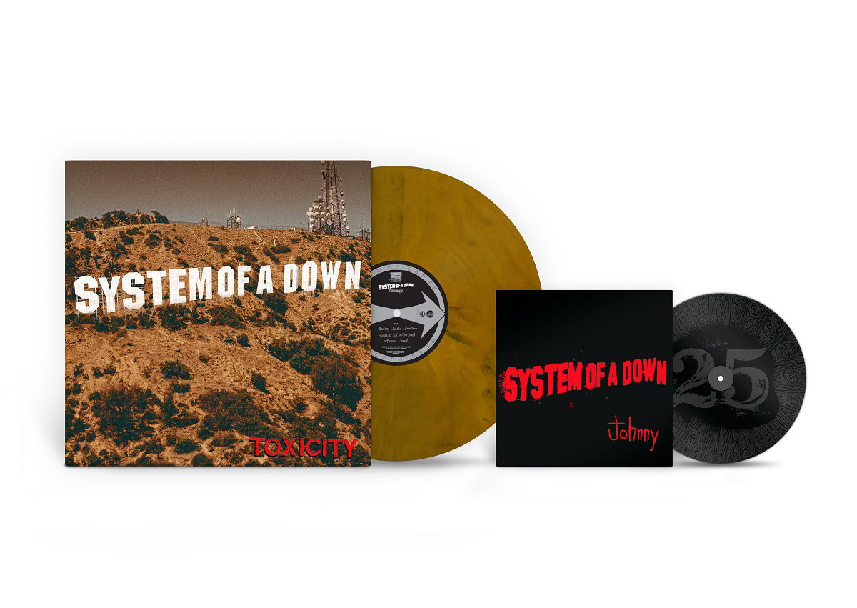 System Of A Down - Toxicity (5th Anniversary Gold Marbled Vinyl + 7” edition)