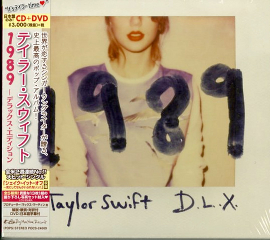 Taylor Swift - 1989 + 3 (CD +DVD) - JAPAN IMPORT