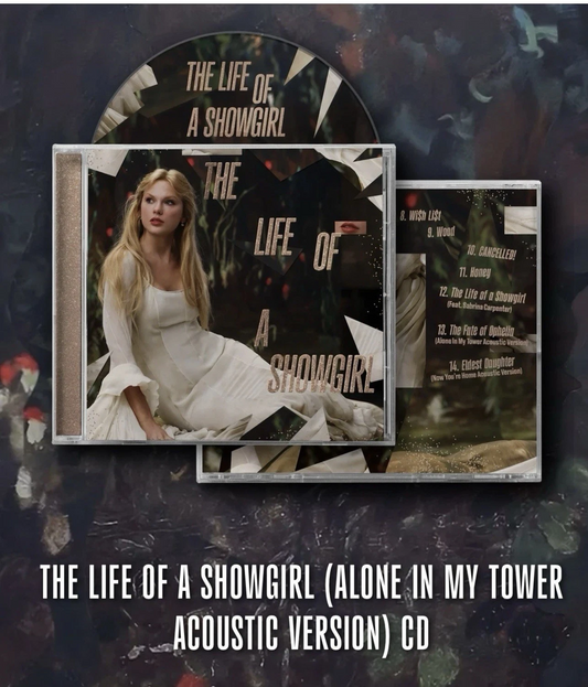 Taylor Swift - The Life of a Showgirl (DELUXE Alone In My Tower Acoustic Version CD)