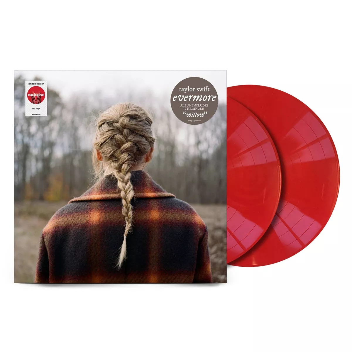 Taylor Swift  - Evermore (Exclusive Red Vinyl) 2LP