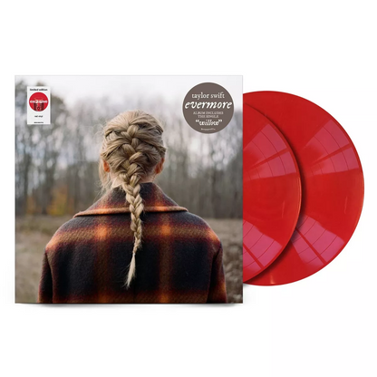 Taylor Swift  - Evermore (Exclusive Red Vinyl) 2LP