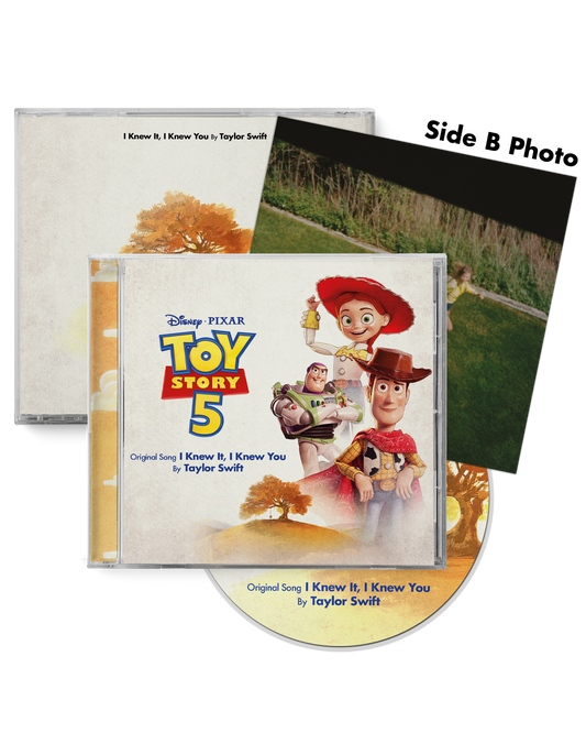 Taylor Swift - I Knew It, I Knew You” CD Single with Double-Sided Cover (TOY STORY)